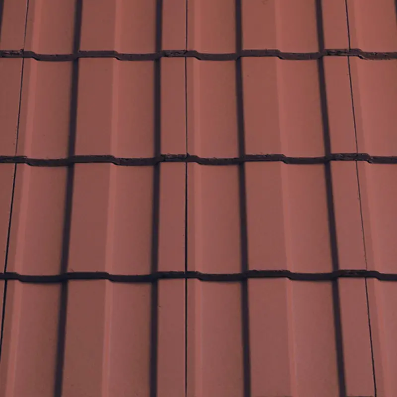 Sandtoft Lindum Roof Tiles - Terracotta Red (Smoothfaced) 1