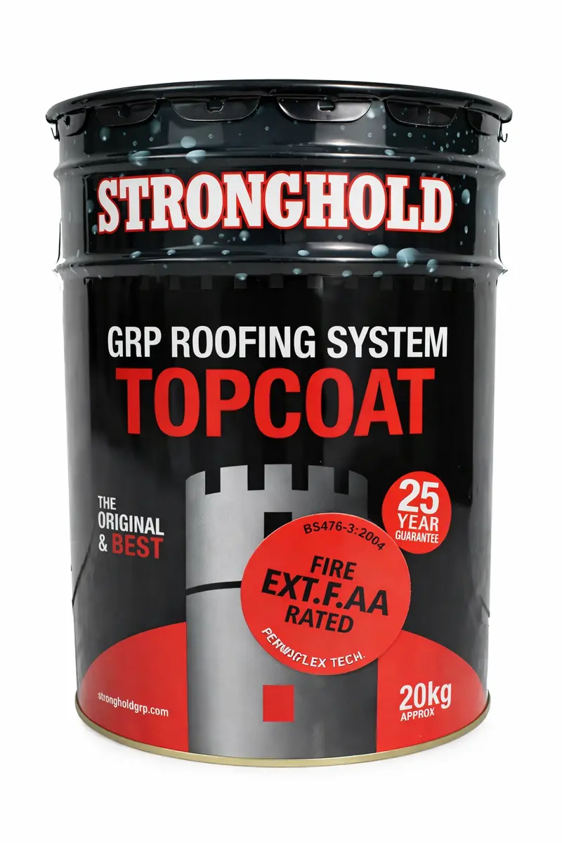 Stronghold Grp Roofing Topcoat - Mid Grey 20Kg 1