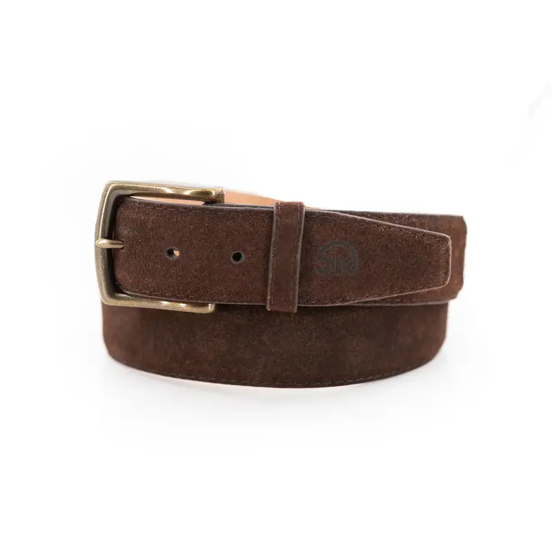 Suede Belt - Chocolate 1