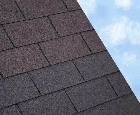 Super 3 Tab Square Self-Adhesive Bitumen Roof Felt Shingles - Brown (2.42M2 Pack) 1