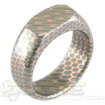 Superconductor Signet Ring In 7Mm Width 1