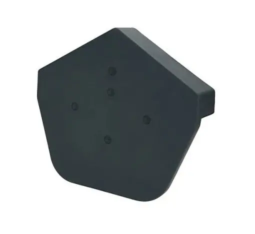 Timloc Universal Dry Fix Angled Ridge End Cap – Grey 1