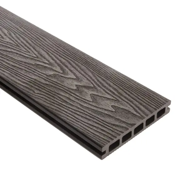 Triton Wpc Double Faced Composite Decking Board - Black 3M 1
