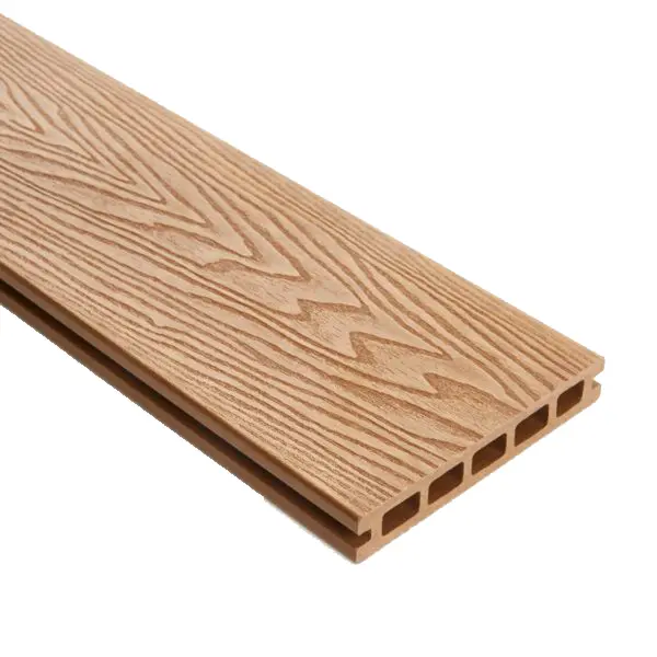 Triton Wpc Double Faced Composite Decking Board - Teak 3M 1