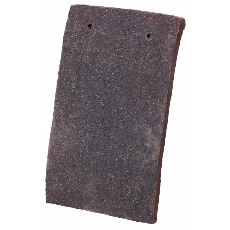 Tudor Traditional Handmade Clay Plain Roof Tile - Dark Antique 1