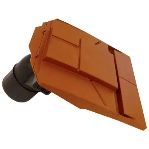 Ubbink Ub37 In-Line Plain Tile Vent With 100Mm Pipe 1