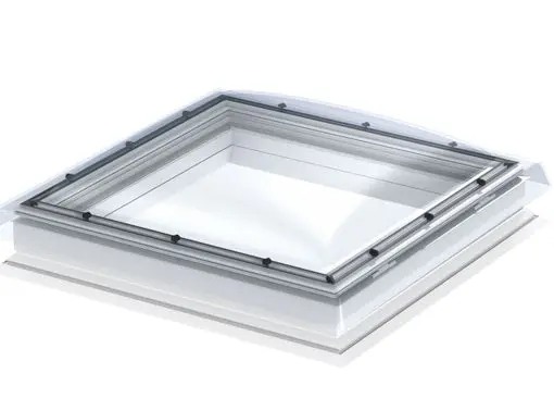 Velux Cfp 090090 S00g Clear Fixed Flat Roof Window (90 X 90 Cm) 1