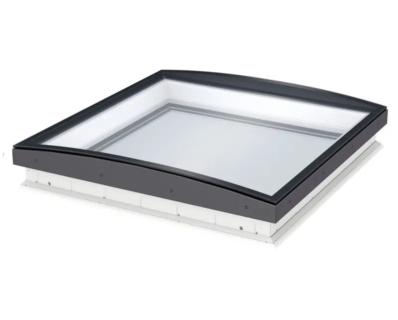 Velux Cfu 060060 1093 Fixed Curved Glass Package 60 X 60 Cm (Including Cfu Triple Glazed Base & Isu Curved Glass Top Cover) 1