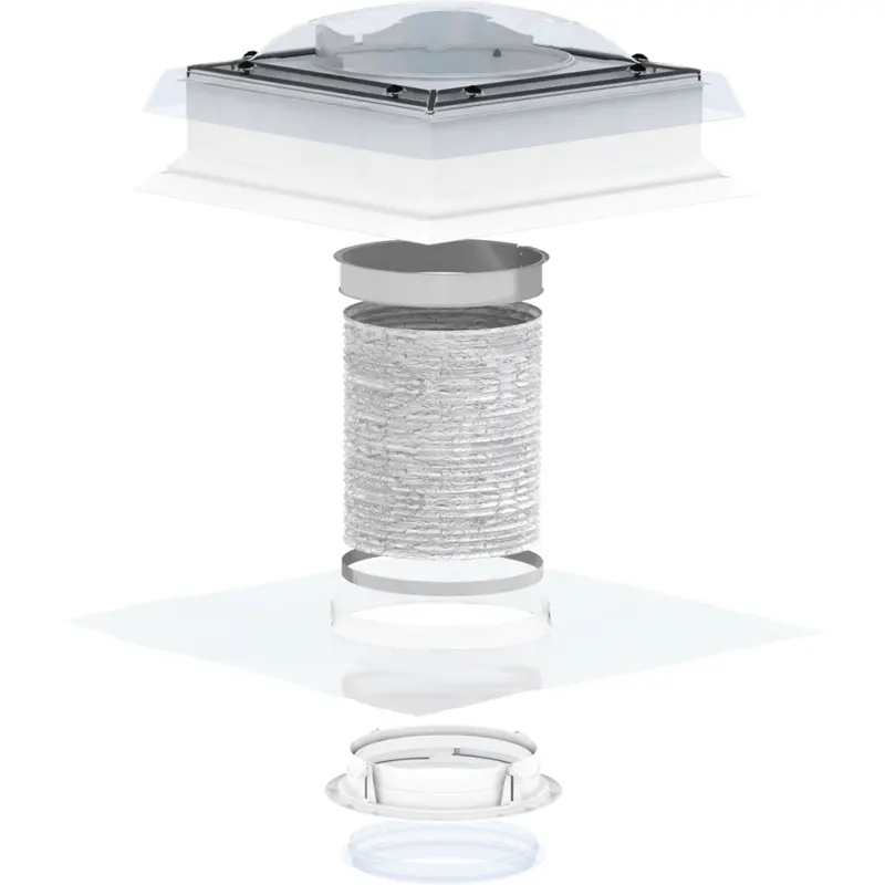 Velux Flat Roof Flexible Sun Tunnel 1