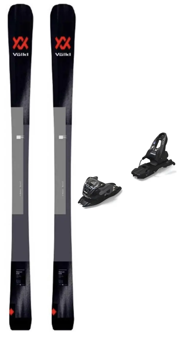 Volkl Deacon 72 Snow Skis With Marker Vmmotion 10 Bindings 2023 1
