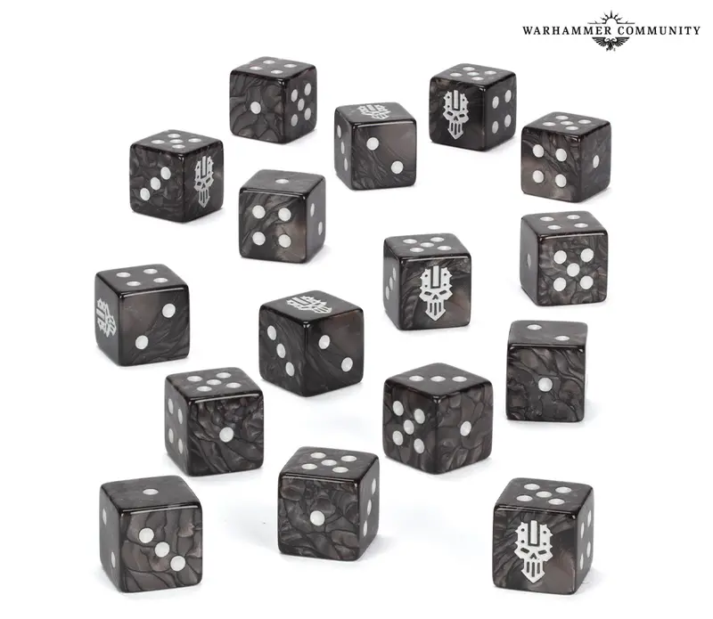 Warhammer 40K: Iron Warriors Dice 1