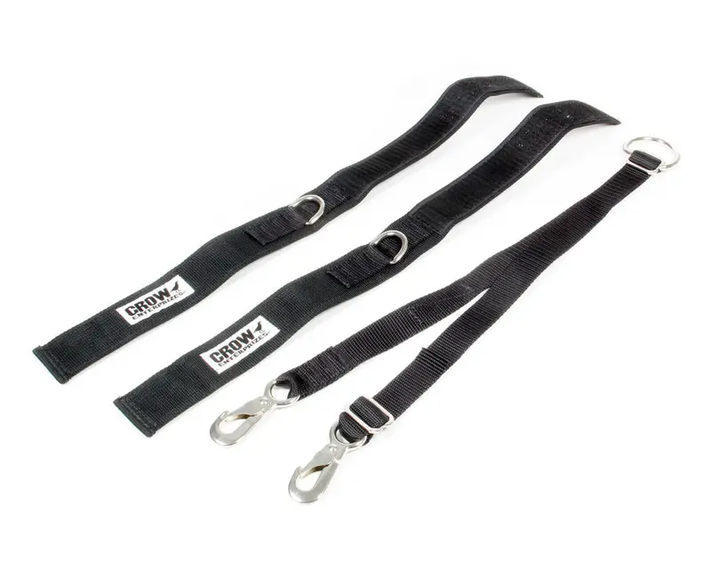 Crow Safety Gear 11574A Adjustable 2-Inch Black Arm Restraint Harness 1