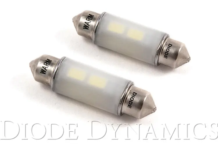 Diode Dynamics Dd0353P Hp6 39Mm Warm White Led Bulb Pair – High-Performance Replacement 1
