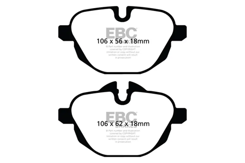 Ebc Brakes Dp52047Ndx Bluestuff Ndx Full Race Brake Pads 1