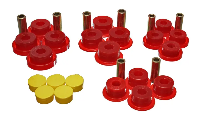 Energy Suspension 5.3120R Polyurethane Control Arm Bushing Kit – Improved Handling And Durability 1
