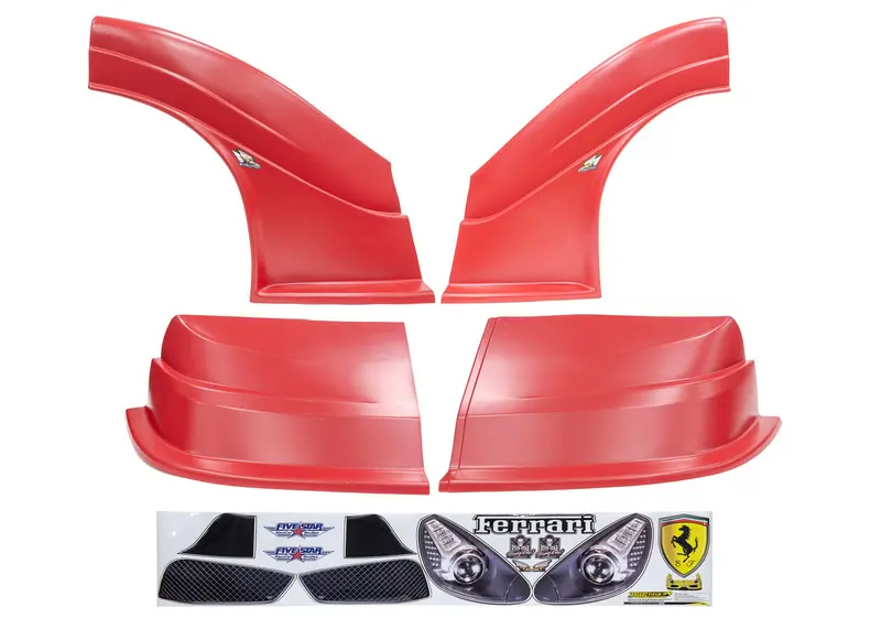 Fivestar Md3 Evolution Dlm Combo Wheel – Ferrari Red Finish 1