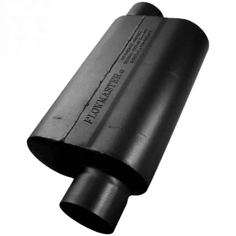 Flowmaster 15110 Universal Resonator – 3-Inch Offset Inlet/Outlet, Compact 4×8×12-Inch Housing 1