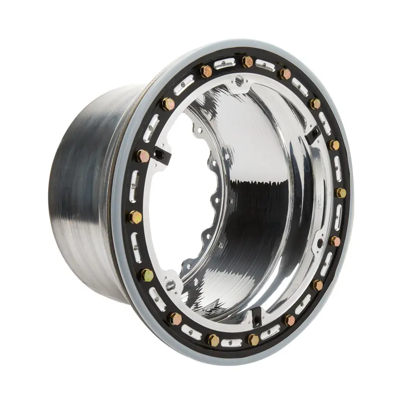 Keizer Aluminum W159Bl Beadlock Wheel Half – 15X9 Inch, Wide 5-Lug, Polished Finish 1