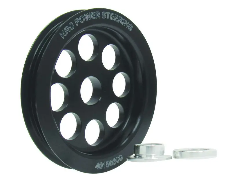 Krc Power Steering 40150300 3-Groove Serpentine Alternator Pulley – 3.5-Inch Diameter 1
