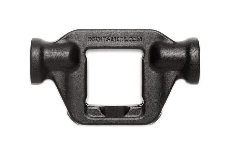 Rock Tamers Rt034 Replacement Hub – 2-Inch Center Forged Matte Black Trailer Splash Guard 1