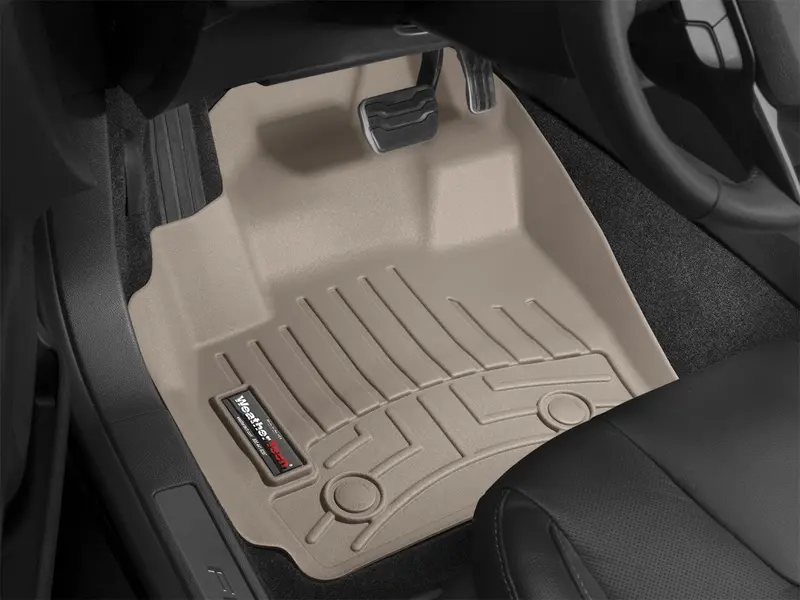 Weathertech 452911 Digitalfit Tan Front Row Floor Liners – Precision Molded For Exact Fit 1