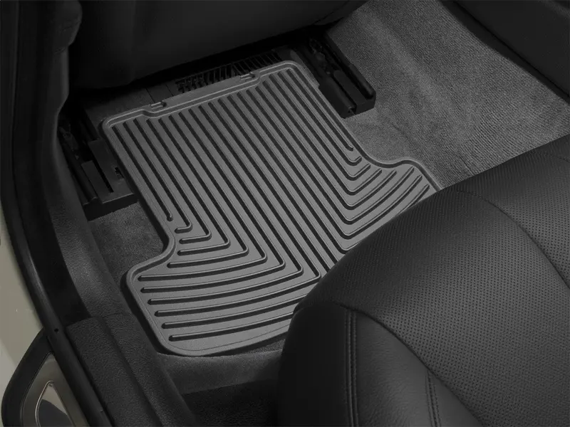 Weathertech W428 All-Weather Rear Floor Mats – Custom-Fit, Heavy-Duty Rubber 1
